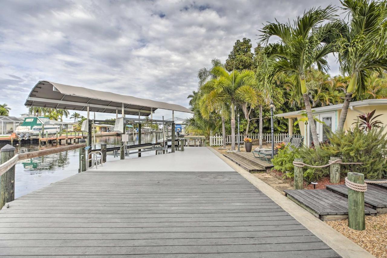 Waterfront Matlacha Home With Covered Boat Slip Ngoại thất bức ảnh